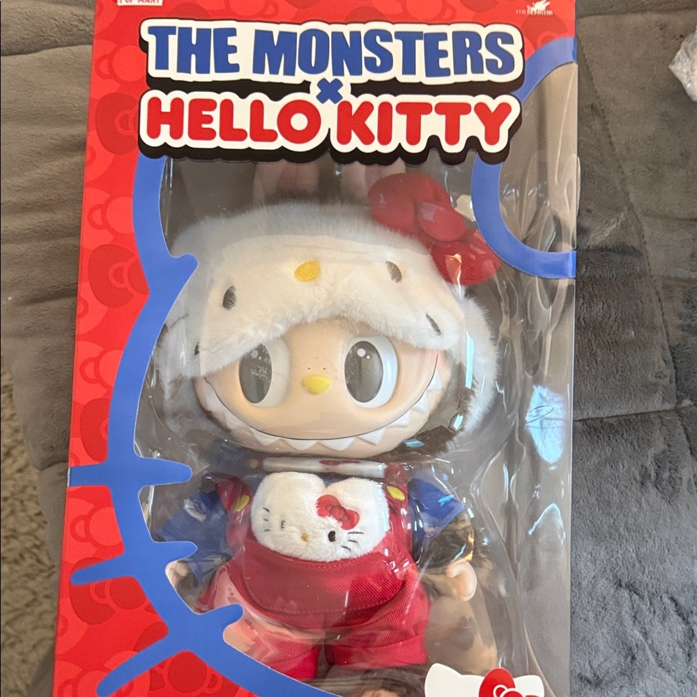 Hello Kitty The Monsters Large Doll. Red, White, and Blue. Sealed box. Adorbs! 🥰 - Picture 2 of 6